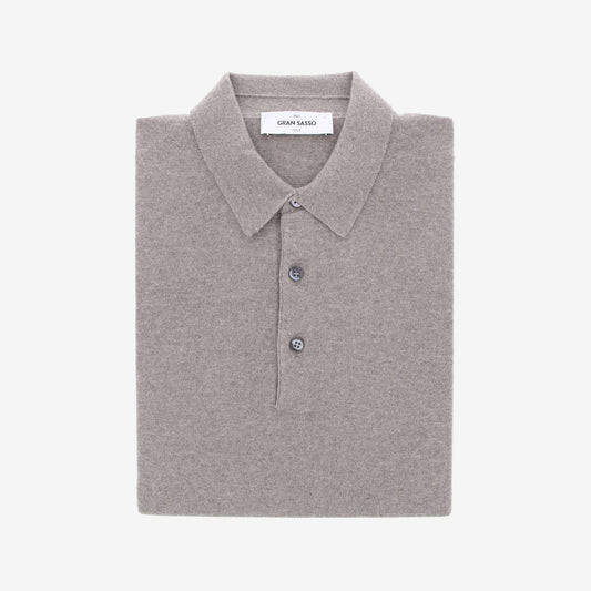 Polo beige merinos