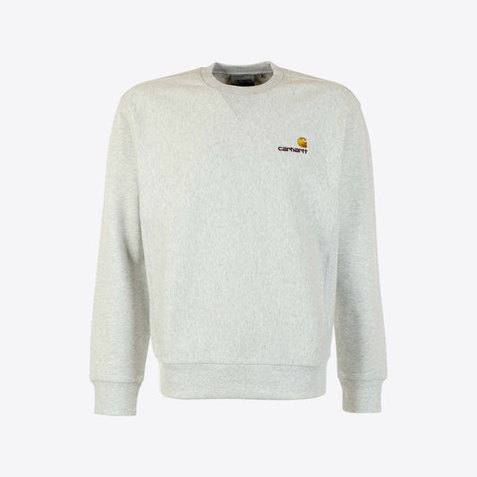 Sweater lichtgrijs  american