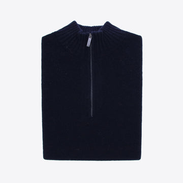 Pull donkerblauw merinos