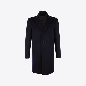 Overjas donkerblauw