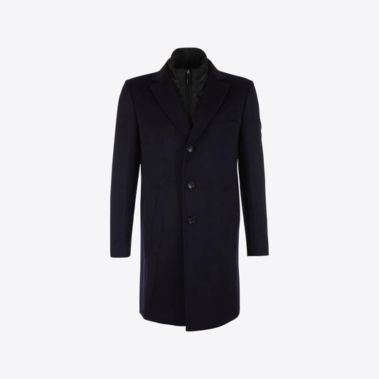 Overjas donkerblauw