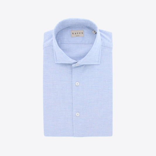 Hemd lichtblauw flannel