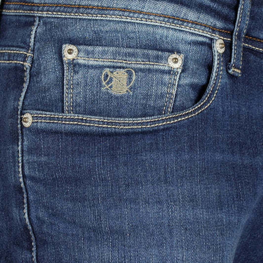 Broek jeans blauw