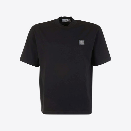 T-shirt zwart boxy