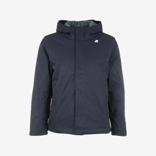 Jas donkerblauw fleece jacko