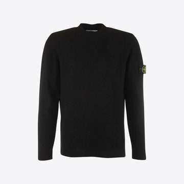 Pull zwart bouclee
