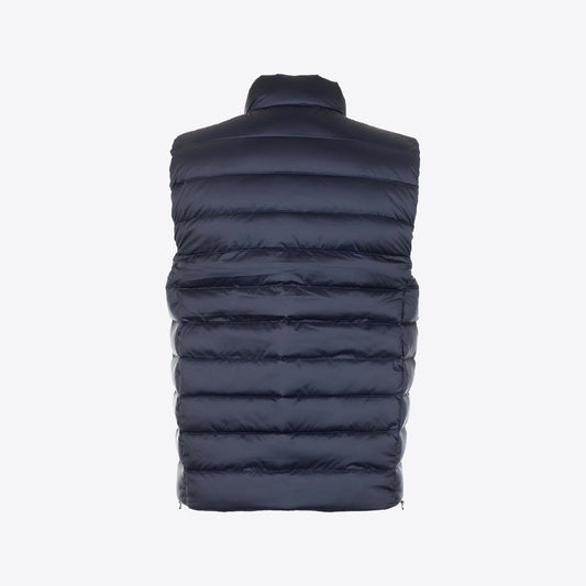 Bodywarmer donkerblauw dons