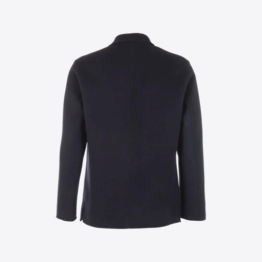 Hemd donkerblauw wol