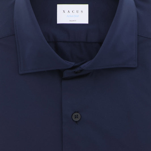 Hemd blauw tecno