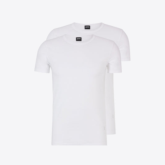 T-shirt wit 2 pack