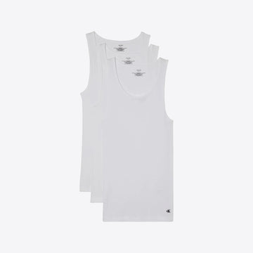 Singlet wit 3 pack