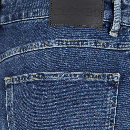 Jeans blauw loose