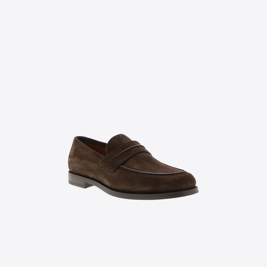 Mocassins bruin daim