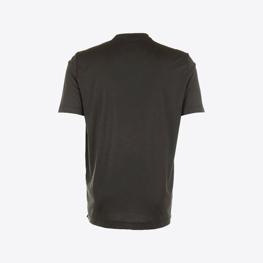 T-shirt bruin wol