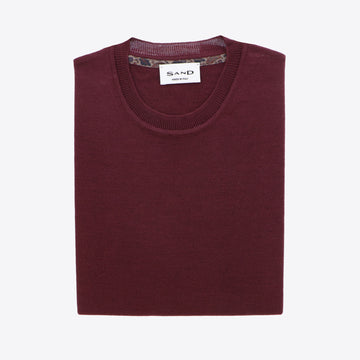 Pull bordeaux merinos IQ