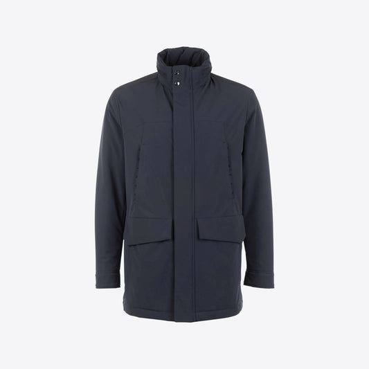 Jas donkerblauw typhoon