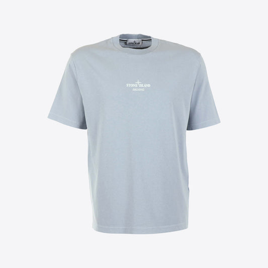 T-shirt lichtblauw archivio