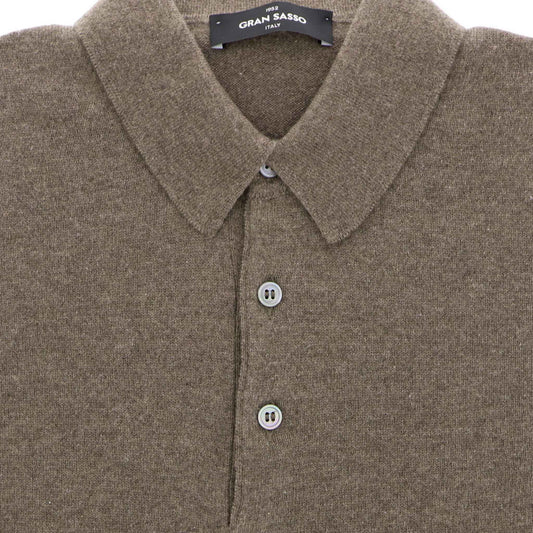 Polo bruin cashmere
