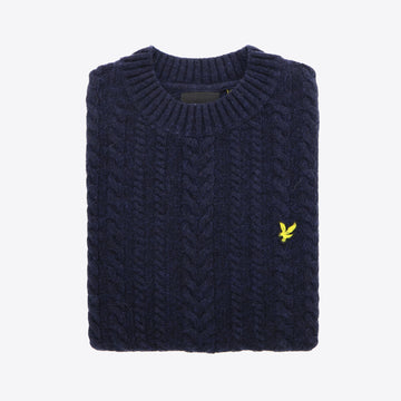 Pull donkerblauw fantasie