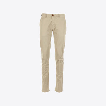 Broek beige katoen