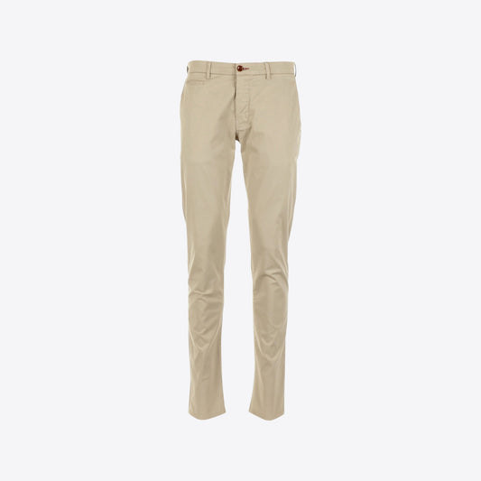 Broek beige katoen