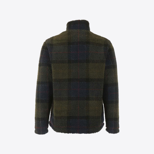 Sweater multi fleece ruit