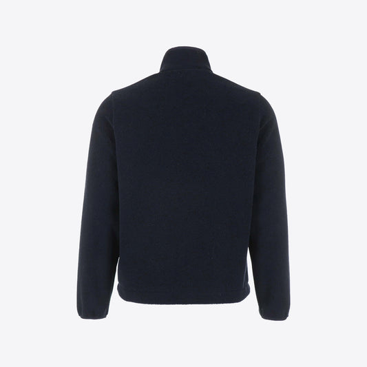 Cardigan donkerblauw fleece