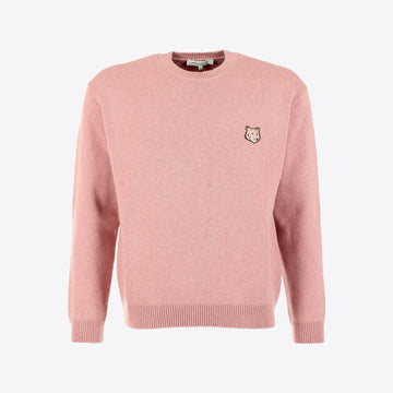 Pull roze lamswol