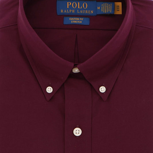 Hemd bordeaux