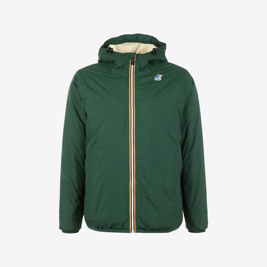 Jas donkergroen fleece le vrai