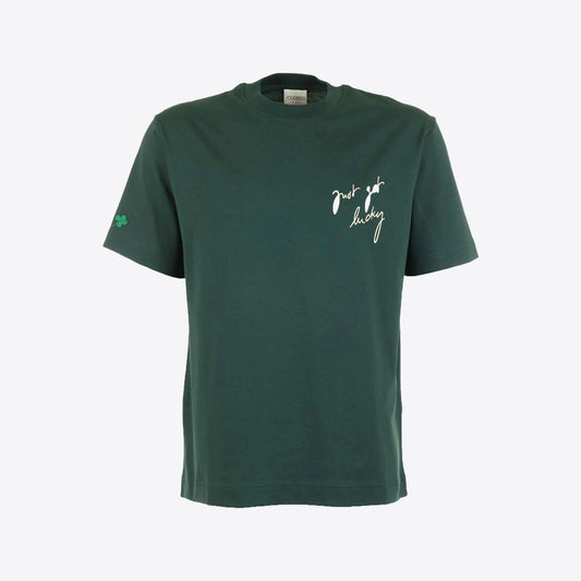 T-shirt donkergroen