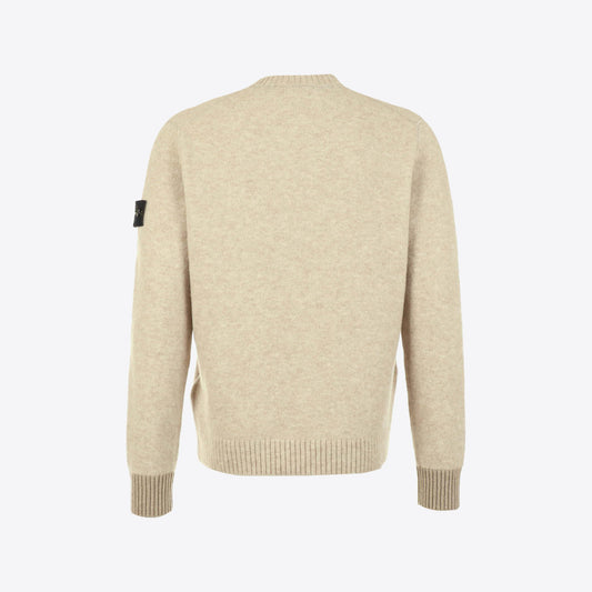 Pull beige alpaca