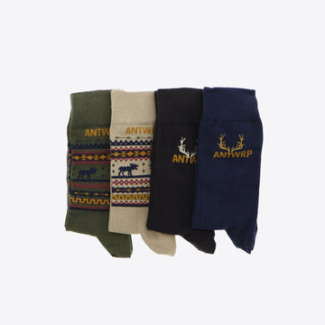 Sokken multi 4-pack