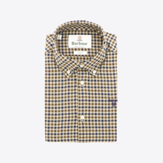 Hemd beige ruit