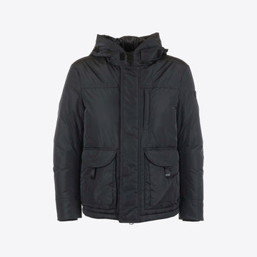 Jas donkerblauw kap