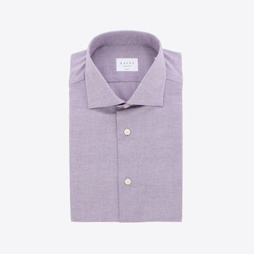 Hemd mauve melange