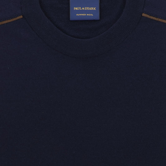 Pull donkerblauw bies