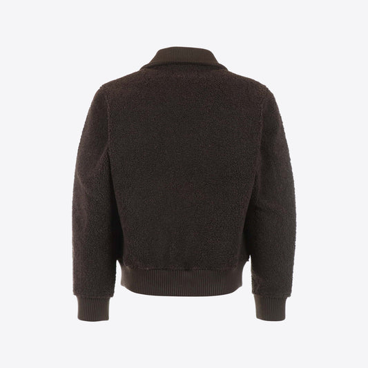 Cardigan bruin  zip teddy Gralon