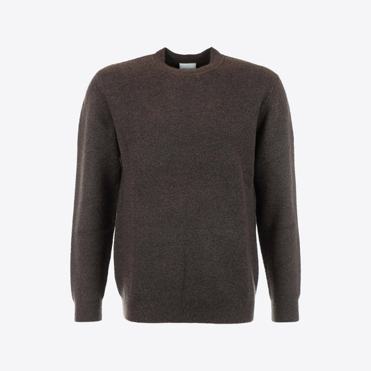 Pull bruin bouclee