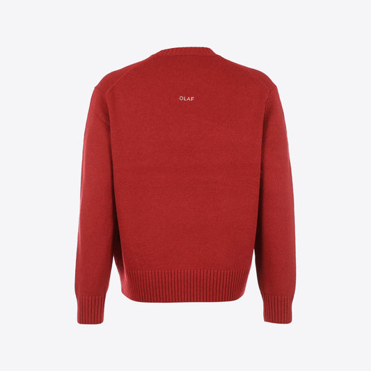 Pull rood lamswol Essential