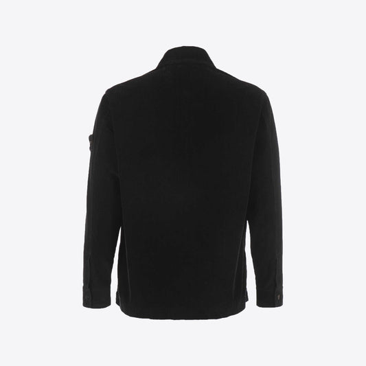Hemd zwart velours