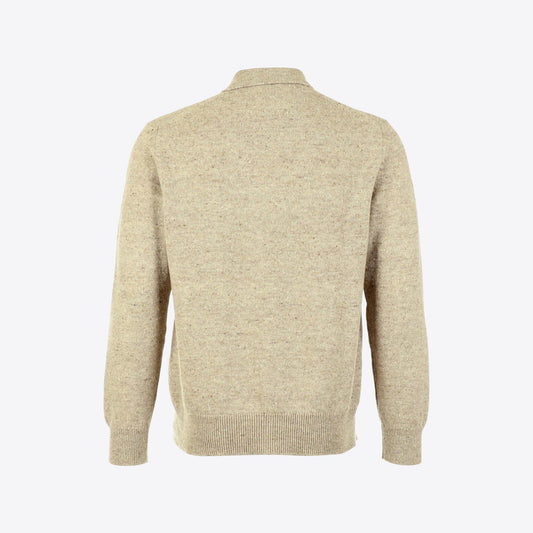 Polo beige mélange
