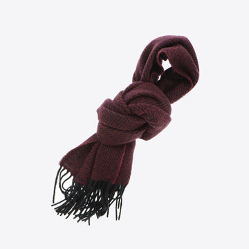 Sjaal bordeaux chevron