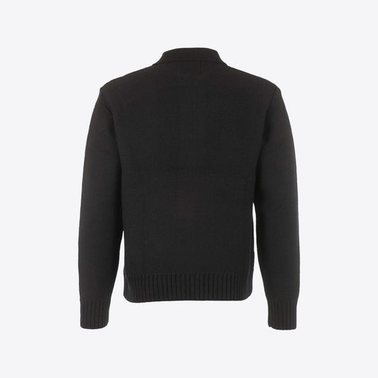 Cardigan zwart rits
