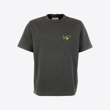 T-shirt donkergrijs sunflower flora 2