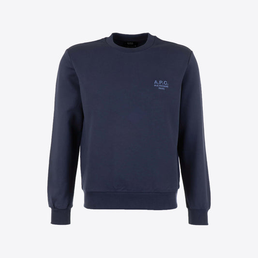 Sweater donkerblauw stitch gots