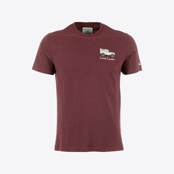 T-shirt bordeaux Land Lover