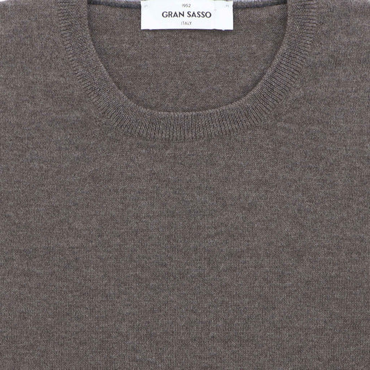 Pull taupe merinos