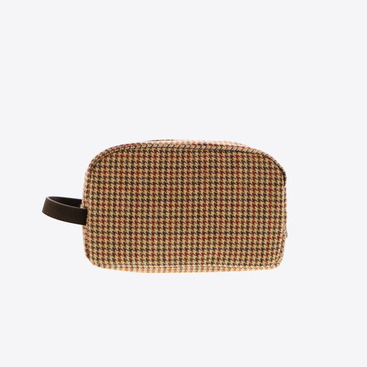 Tas beige pied de poule