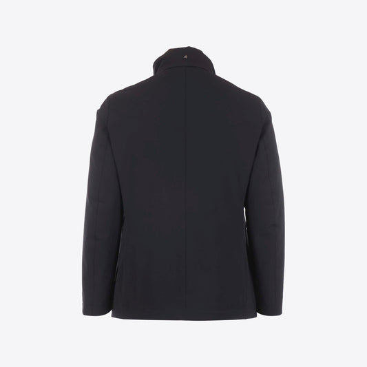 Jas donkerblauw